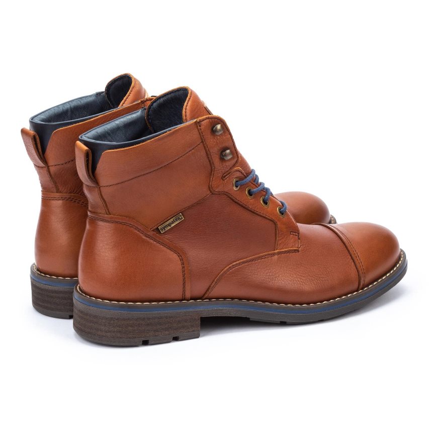 Men's Pikolinos YORK Ankle Boots Brown | NZ CQ79250